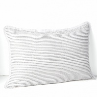 Vera Wang Crinkle Plaid Decorative Pillow, 15 x 22