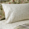 Lauren by Ralph Lauren Bedding; Yorkshire Rose Cream Tonal Vine Standard Pillowcases