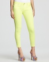 Ultra-skinny and electrically hued, these 7 For All Mankind skinny jeans master the color-pop denim trend with panache.