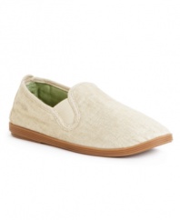 Kick back and relax. The Gadget flats by Blowfish are like classic skate slip-ons re-imagined in comfy and cute fabrics.
