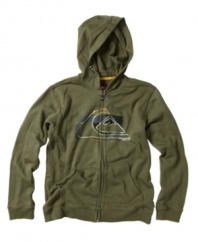 Brighten up his casual style with this hoodies with glow-in-the dark graphics from Quiksilver.