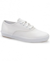 An all-time favorite. These simply stylish Keds Original Champion sneakers go with anything, anytime, anywhere!