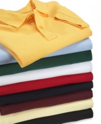 These great polo shirts from Nautica provide style options for school, play and everything in between.
