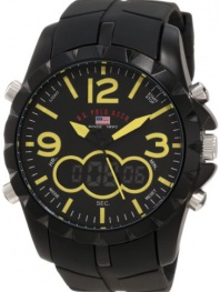 U.S. Polo Assn. Men's US9237 Black Analog Digital Strap Watch