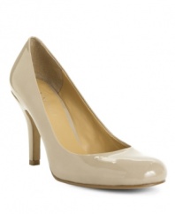 The Ambitious Pumps by Nine West are headed straight for the top with their baby doll toe and dainty heel.