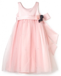 Blush By Us Angels Toddler Girls' Beaded Empire Dress-Sizes 2T-4T