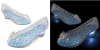 Disney Light-UP Cinderella Shoes Slipers 9 / 10 Toddler Girls
