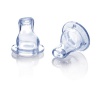 Nuby 2 Pack Soft Sipper Replacement Spout, Clear