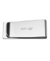 Engraved with nest egg, the silver-plated Silver Street money clip is a most-elegant way to save more than your pennies. A beautiful gift with the impeccable style of kate spade new york.