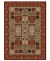 A patchwork of exquisite floral detailing, this Roma area rug set from Kenneth Mink presents this rich, regal look to every room in the house. Woven of plush olefin for lasting softness and durability. Includes three rugs.