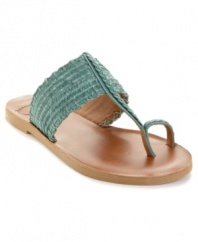 Exactly what your summer wardrobe needs. The Harmony sandals by Lucky Brand effortlessly complement casual looks with their braided and earthy straps.