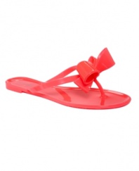 Jelly-licious. Barefoot Tess' LA flat thong sandals are perfect for those breezy days when all you need to finish your look is a cool brush of color.