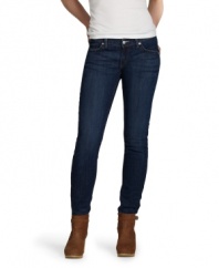 A curvy fit and a skinny jeans go together like fireworks & the fourth of July, peanut butter & jelly...and you & Levi's 528s!