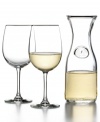 Simple wine glasses for two and a coordinating decanter in dishwasher-safe glass make this timeless Luminarc set a regular at your table or great gift for friends.