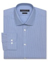 John Varvatos Star USA Thin-Stripe Dress Shirt - Contemporary Fit