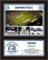 Connecticut Huskies Sublimated 12x15 Plaque - Mounted Memories Certified - Framed College Photos, Plaques and Collages