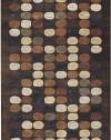 Area Rug 2x3 Rectangle Contemporary Brown Color - Surya Naya Rug from RugPal