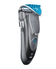 Just face it-shaving and trimming don't have to be hairy situations! With this full-size shaver, featuring Smart Foil and a twistable trimmer, your best face is always forward. Adjustable combs, including a 3-day beard comb that trims but doesn't leave you with a just-cut look, put precision control into your hands. 1-year warranty. Model 81282635.