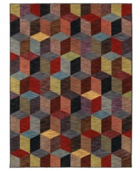 Drawing inspiration from early modern paintings, the Domingo area rug from Shaw Living presents an utterly captivating piece of art for your floors. Woven in the USA of ultra-durable and supremely soft EverTouch® nylon, its layers of brilliant color adds pure depth and dimension anywhere.