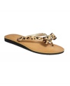 Pretty with a bow on top. Marc Fisher's Rachel thong sandals are sweet, simple and super stylish. A Macy's Exclusive.
