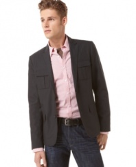 Whether you dress it up or down, this Kenneth Cole Reaction blazer will be a staple in your wardrobe. (Clearance)