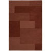 Calvin Klein Bowery GRID Rectangle Rug, Paprika, 7.9-Feet by 10.10-Feet