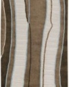 Area Rug 2x10 Runner Contemporary Brown Color - Surya Mugal Rug from RugPal