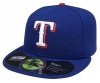 MLB Texas Rangers Authentic On Field Game 59FIFTY Cap, Royal