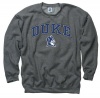Duke Blue Devils Dark Heather Perennial Ii Crewneck Sweatshirt