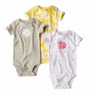 Just One You by Carters Baby/Toddler Girls' 3-Pack Bodysuit - Daisies (24 Months)