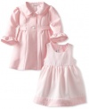 Bonnie Jean Girls 2-6X Coat Set, Pink, 4T