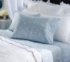 Lauren by Ralph Lauren Spring Hill Bedding Set of 2 Blue & White Floral Scroll STANDARD Pillowcases