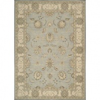 Nourison PE22 Persian Empire Area Rug - Aqua Color-Size - 5.3 x 7.5 ft.