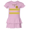 Festive Threads - Fireman Costume - Toddler & Little Girls Short Sleeve Ruffle Dress (Assorted Colors & Sizes) (Pink, 5/6T)