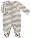 Carter's Raccoon Stripe Terry Coverall - 6M