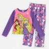 Disney Princess Girls 2-Pc Microfleece Pajama Set, Purple, Size 4