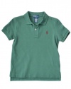 Polo Ralph Lauren Toddler Boys Classic Mesh Polo (4, Washed Green)
