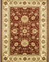 Safavieh Lyndhurst Collection LNH212F Red and Ivory Area Rug, 9-Feet by 12-Feet