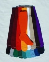 Midweight Solid-Color Tube-sock, ADULT size in 18 colors