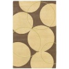 Surya Goa G-77 Ivory Beige/Cocoa Brown Area Rug Size - 2 x 3 ft.