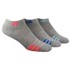 Adidas Women's Cushioned Variegated 3-pair Low Cut Sock