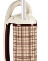 SEBO 9804AM Felix 1 Premium Classic Upright Vacuum with Parquet, Ivory/Plaid