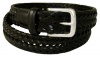 Dockers Men's Dockers 30Mm V Weave Braid Belt,Black,38