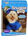 Snuggie for Dogs Blue Colored Fleece Blanket Coat with Sleeves - Small