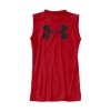 Boys’ UA Tech™ Big Logo Sleeveless T-Shirt Tops by Under Armour Youth Small Red
