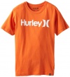 Hurley Boys 8-20 One And Only Tee, Blaze Orange, Small