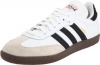 adidas Men's Samba Classic Soccer Shoe,Run White/Black/Run White,9.5 M
