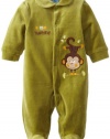 Carter's Watch the Wear Baby-Boys Newborn Monkey Coverall, Green, 6-9 Months