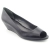 Alfani Cammi Womens Size 8 Black Peep Toe Synthetic Wedges Shoes