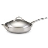 BonJour Stainless Steel Clad 5-Quart Covered Saute Pan with Helper Handle